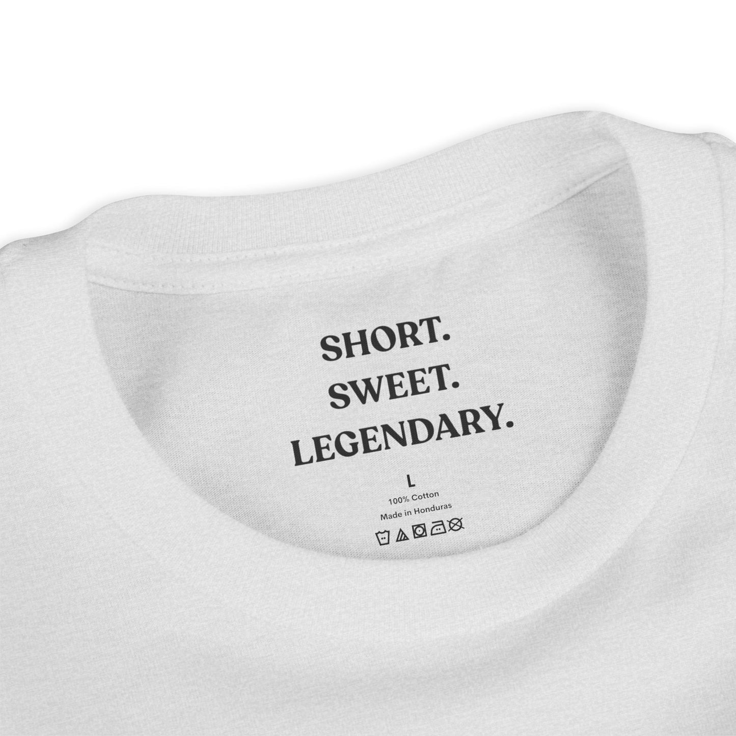 Youth Short Sleeve Tee - Short & Sweet Design for Everyday Comfort