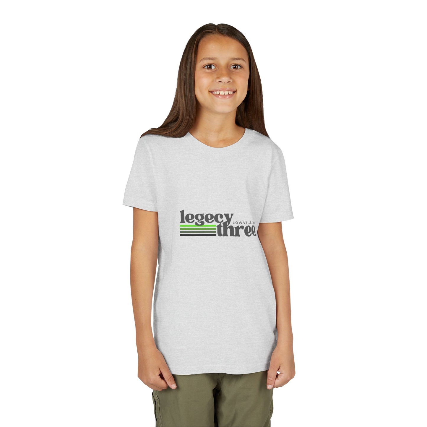 Youth Short Sleeve Tee - Short & Sweet Design for Everyday Comfort