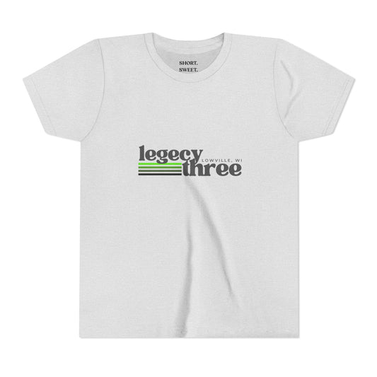 Youth Short Sleeve Tee - Short & Sweet Design for Everyday Comfort