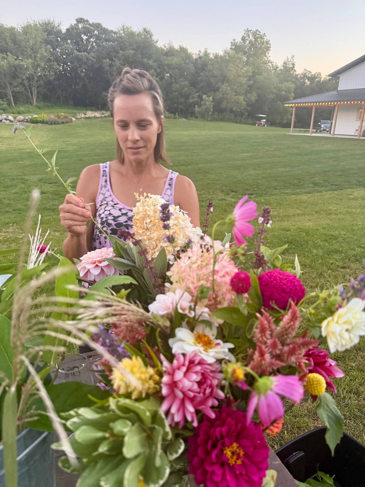 Saturday, August 29th, 2026: Bouquets & Coffee in The Flower Patch