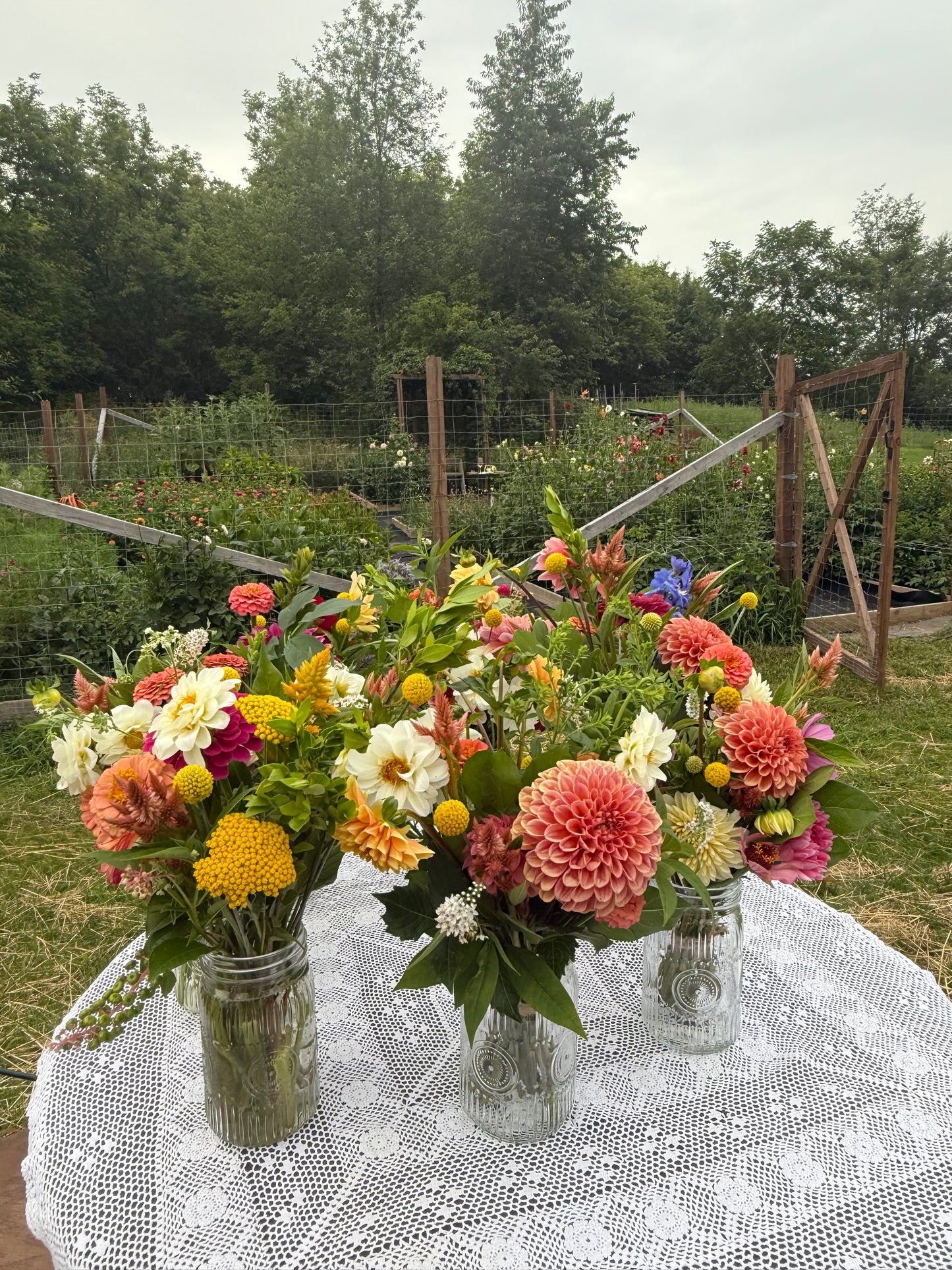 Saturday, August 29th, 2026: Bouquets & Coffee in The Flower Patch