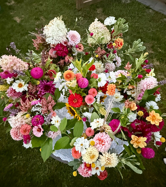Saturday, August 29th, 2026: Bouquets & Coffee in The Flower Patch
